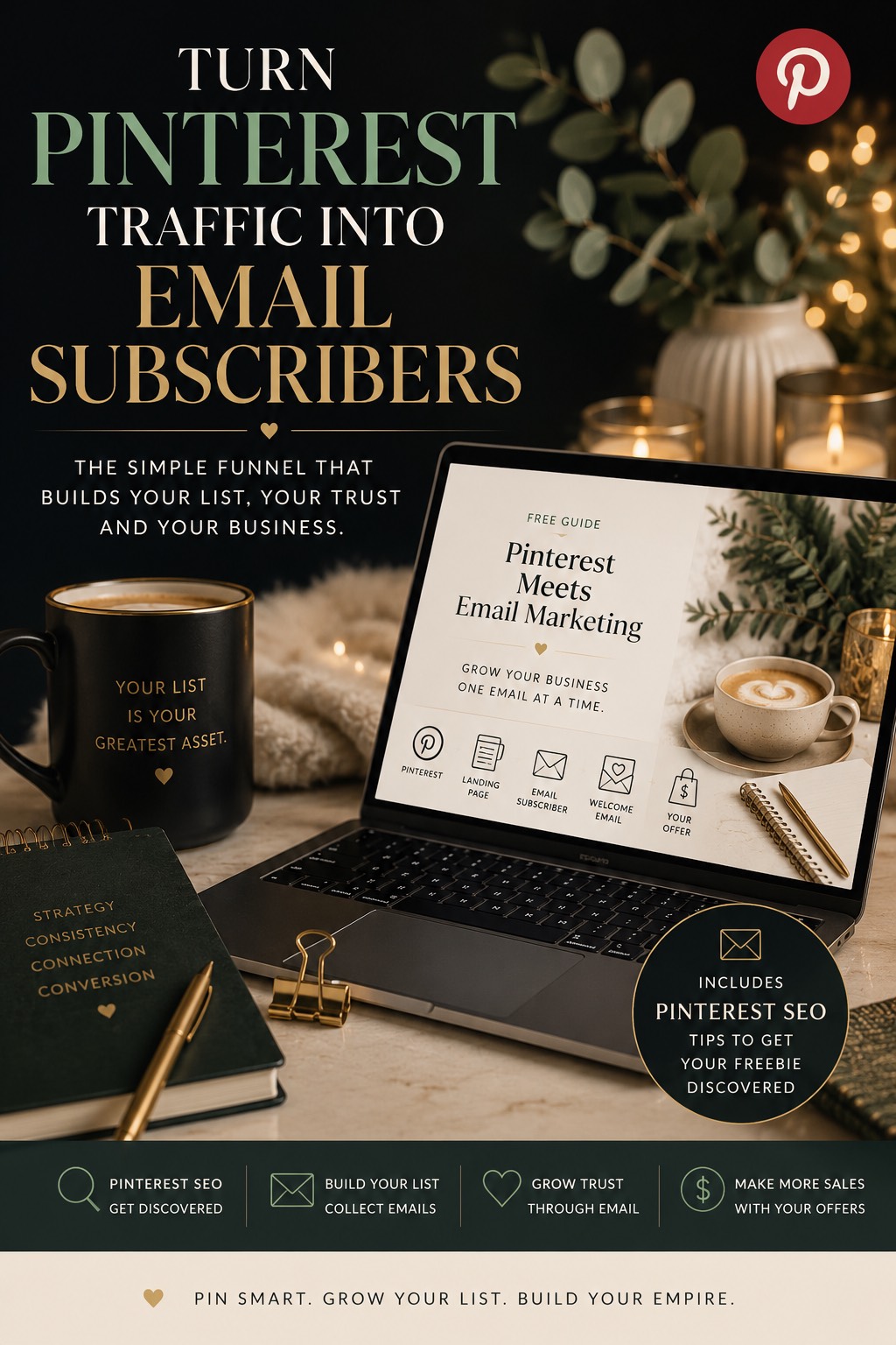 Turn Pinterest Traffic Into Email Subscribers